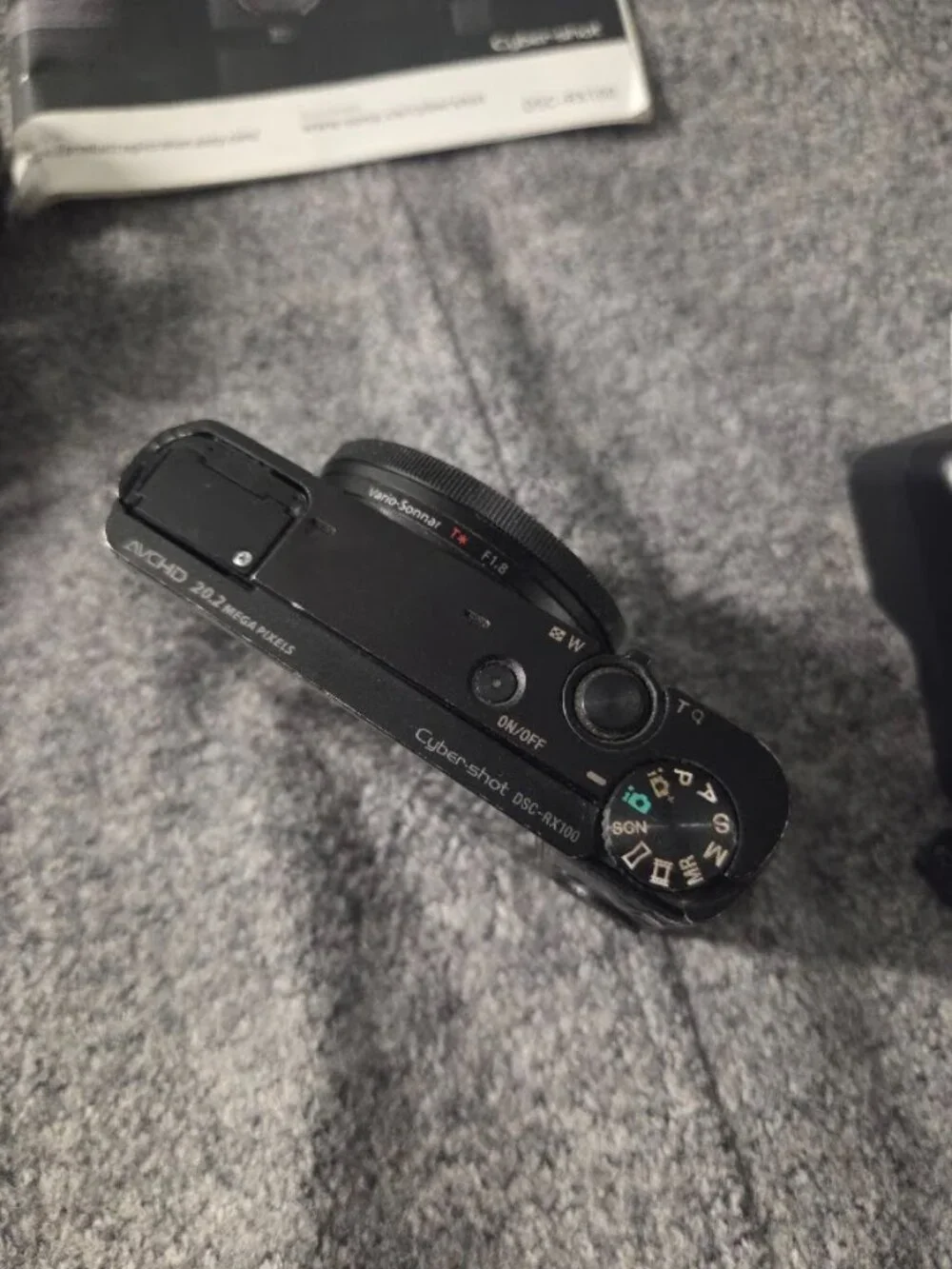 Sony Cyber-shot DSC-RX100 20.2MP Compact Digital Camera - Black